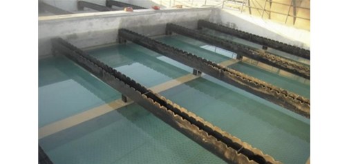 斜管沉淀器处理流程
